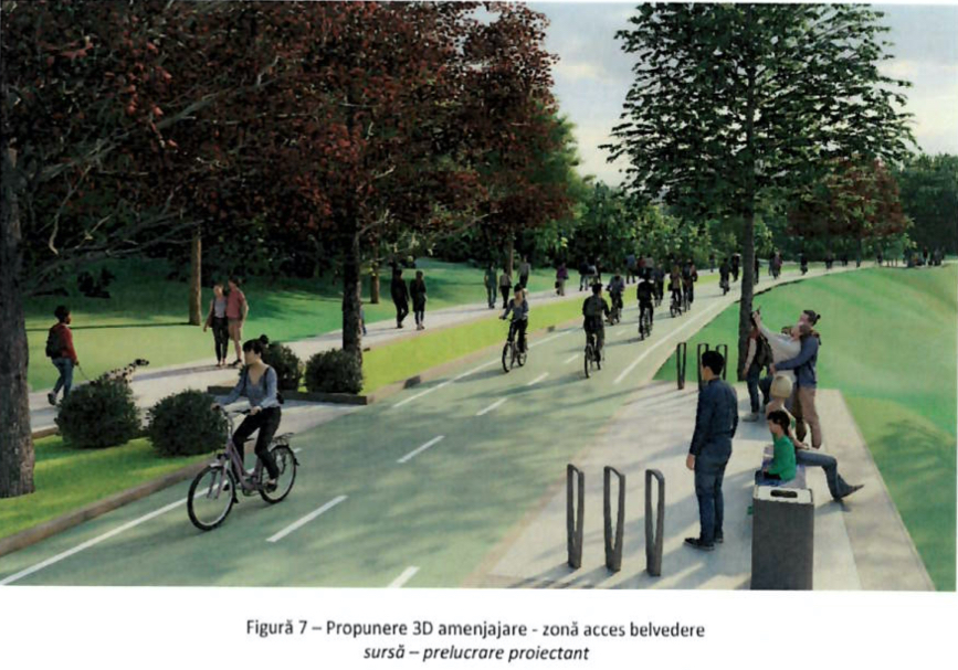 Două oferte depuse pentru realizarea pistei de biciclete de aproape 2 km dintre parcul Sub Arini și Zoo. 3 luni pentru proiectare, un an pentru execuție