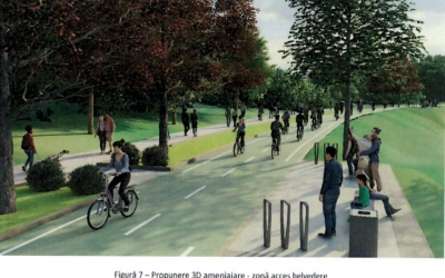 Două oferte depuse pentru realizarea pistei de biciclete de aproape 2 km dintre parcul Sub Arini și Zoo. 3 luni pentru proiectare, un an pentru execuție