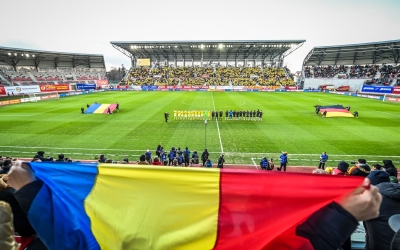 Ultimul meci internațional din 2023 pe stadionul din Sibiu are loc în această seară