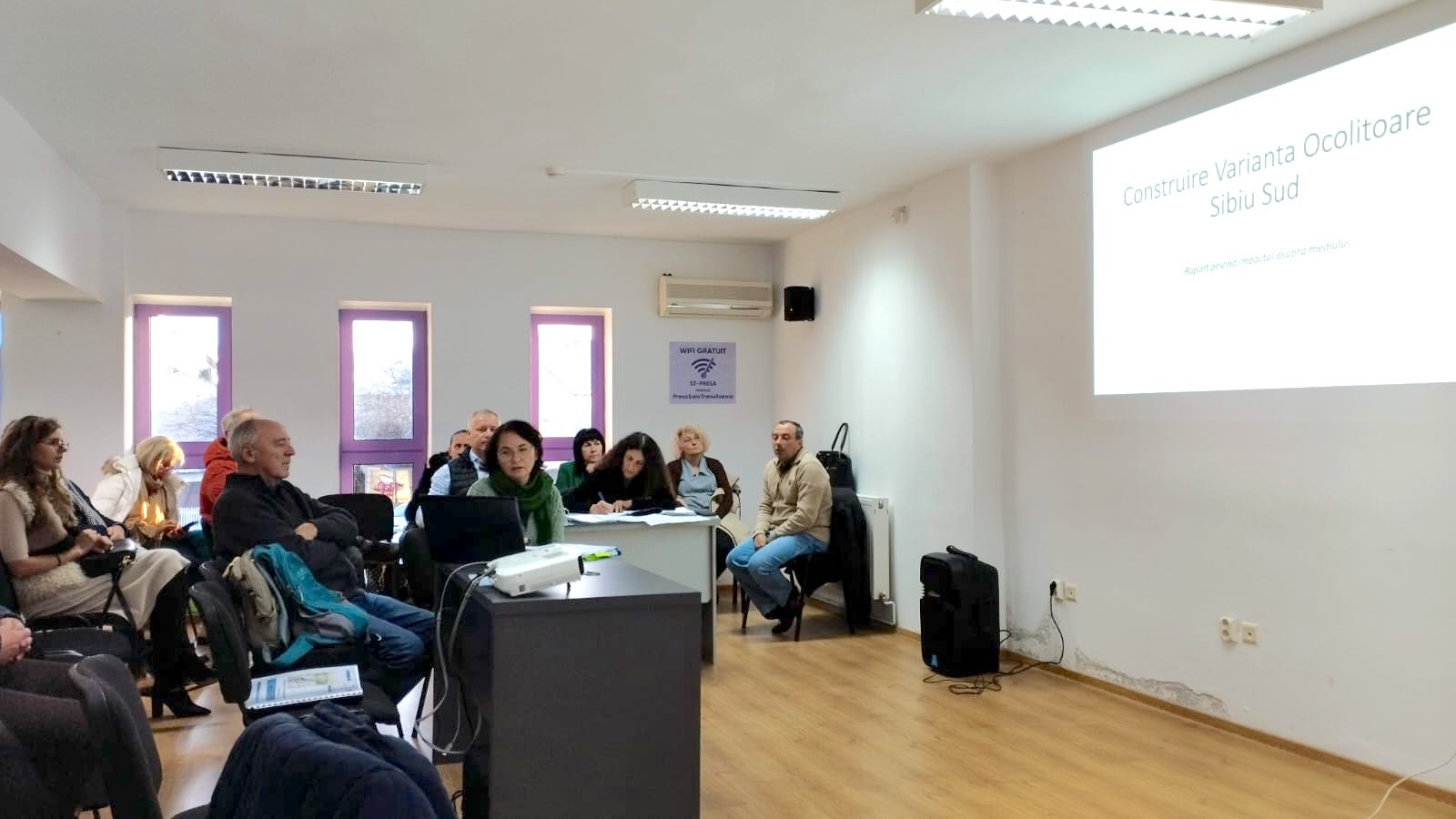 Încă o dezbatere asupra Variantei Ocolitoare de Sud a Sibiului. „De ce nu au venit cei responsabili la discuții?”