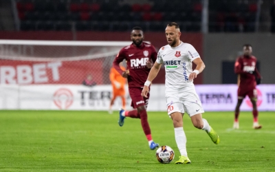 FC Hermannstadt a obținut victoria în duelul cu CFR Cluj și urcă pe locul 4 în campionat