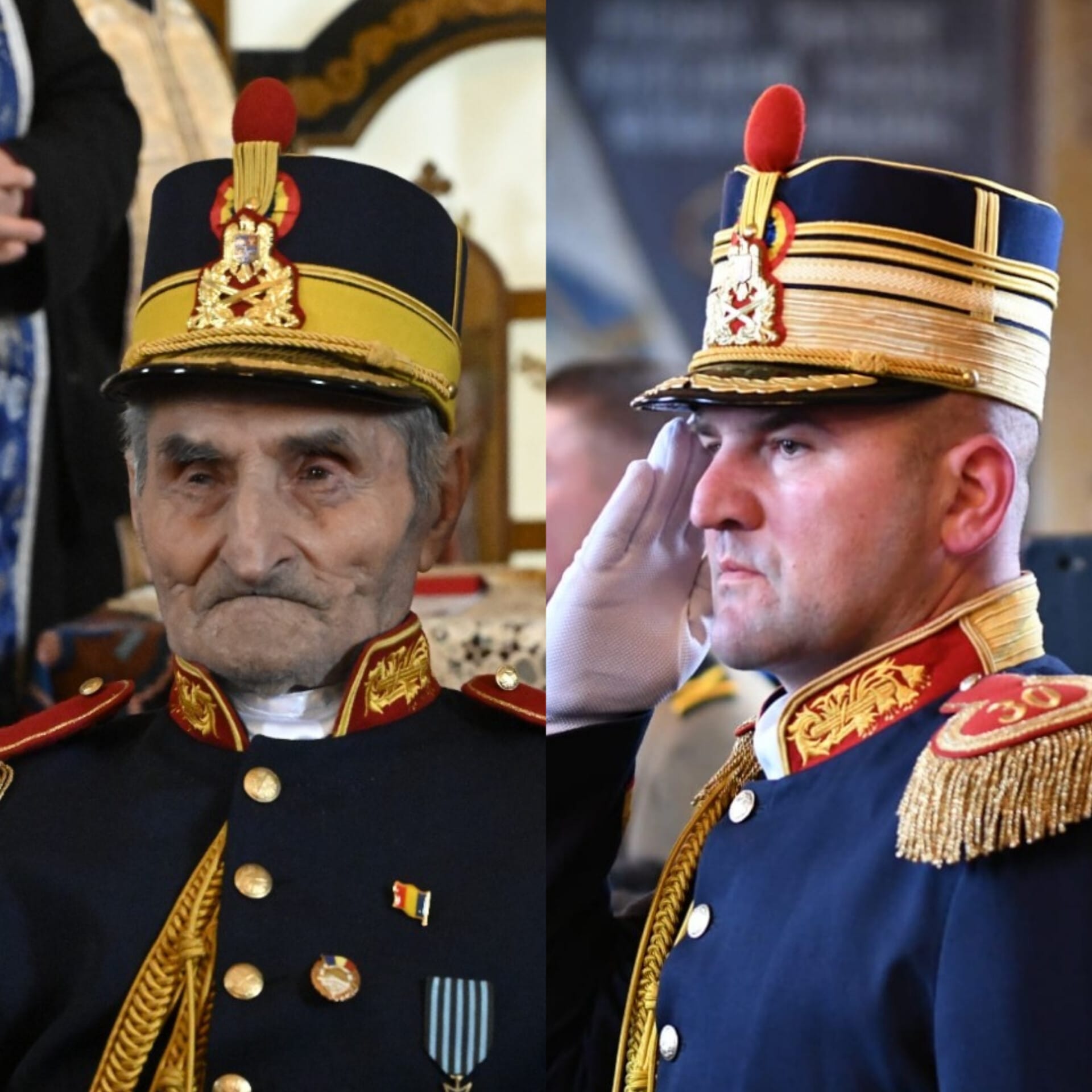 Sibianul Moisă Irod a împlinit 101 ani. Comandantul Brigăzii de Gardă: „Este ultimul dintre veteranii unităților de gardă în viață”