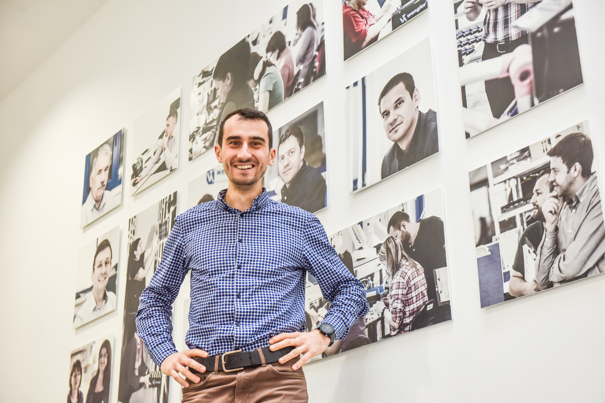 Oportunitățile pe care le oferă Sibiul. La 29 de ani Paul Barbu conduce departamentul de software development de la Wenglor: ”Ai șansa de a-ți pune mintea la contribuție”