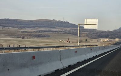 Turcii de la Makyol au început forajele pe autostrada Sibiu – Făgăraș. Se lucrează la Boița