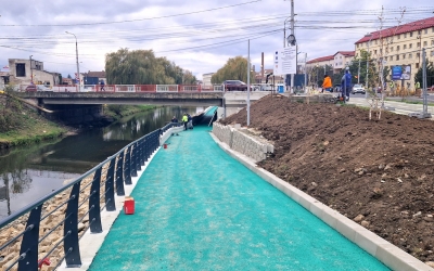 Cu 3,4 milioane de lei a fost finalizată subtraversarea podului de pe strada Rusciorului