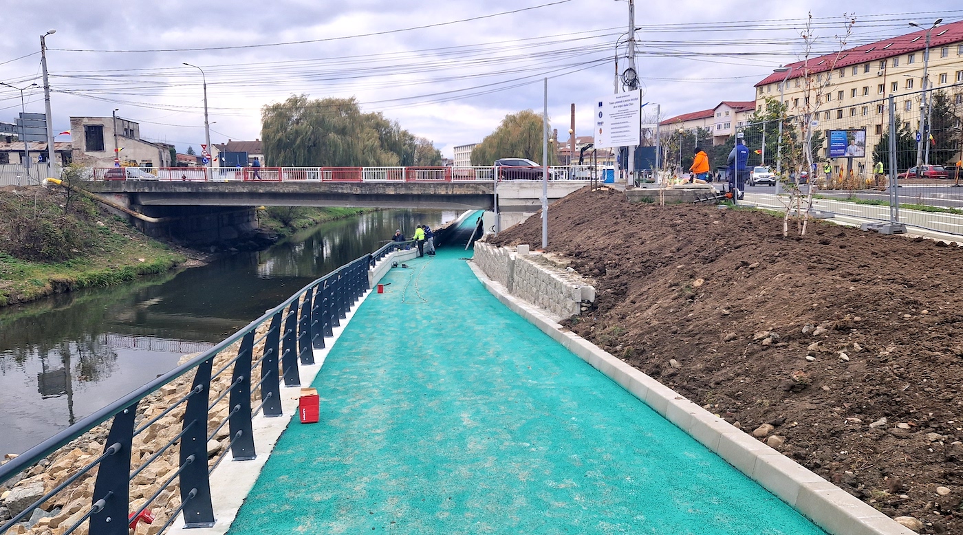 Cu 3,4 milioane de lei a fost finalizată subtraversarea podului de pe strada Rusciorului
