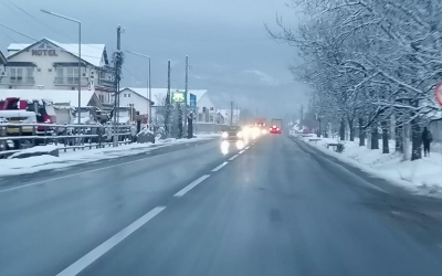 CNAIR: a fost restricționată circulația TIR-urilor Valea Oltului