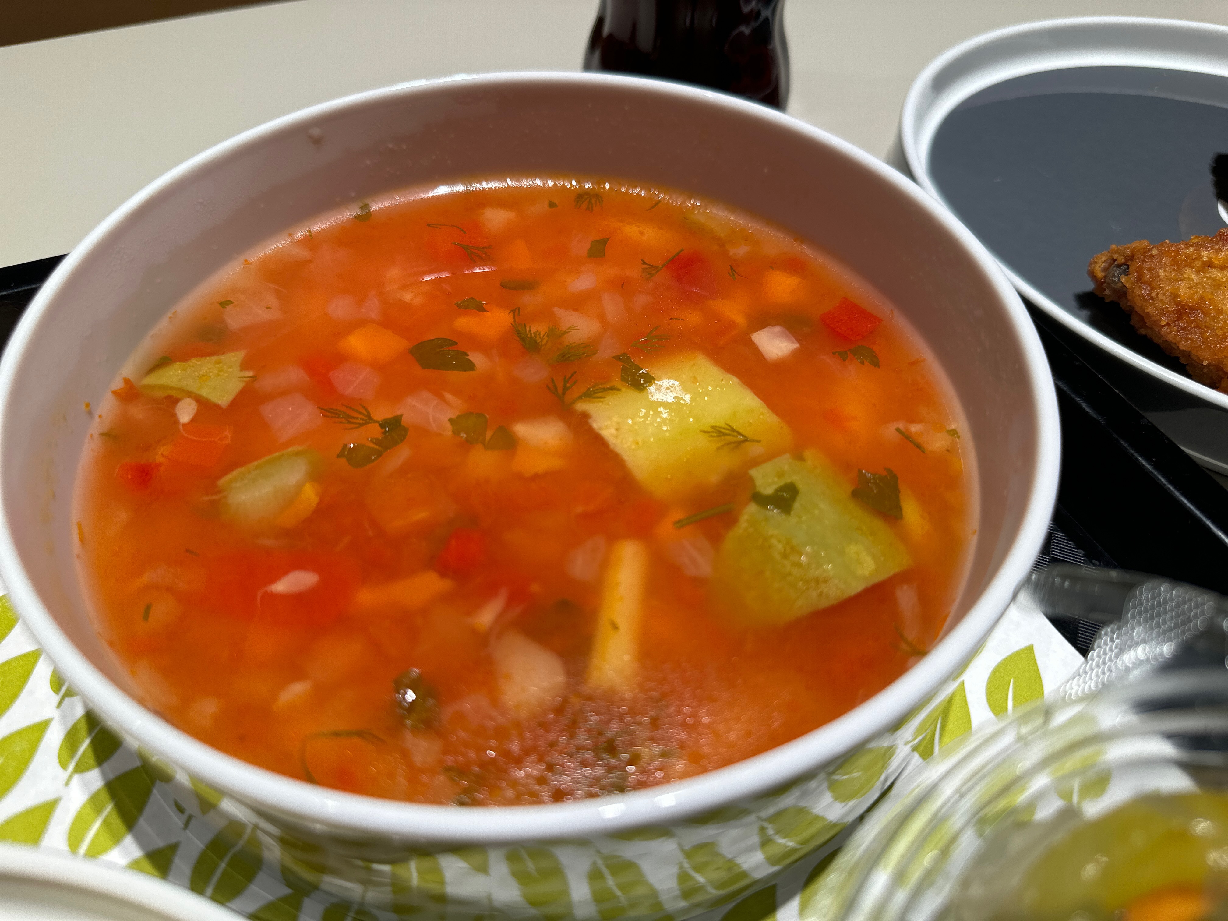 ciorba de legume rompetrol