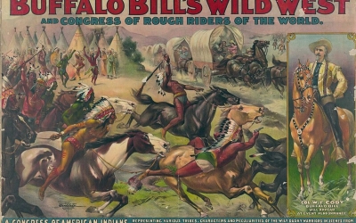 Prima și ultima bătălie din Sibiu, dintre indieni și cowboy. 25.000 de sibieni au venit să-l vadă pe Buffalo Bill