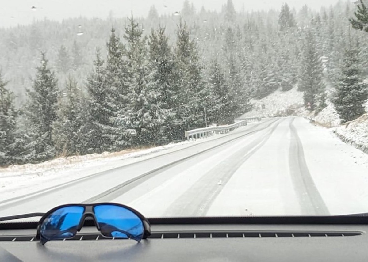 Ninge, astăzi, în județ. Maxim 4 grade în municipiul Sibiu