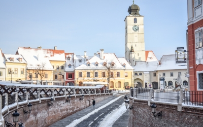 Vremea se încălzește în weekend la Sibiu, cu temperaturi maxime de 2 grade