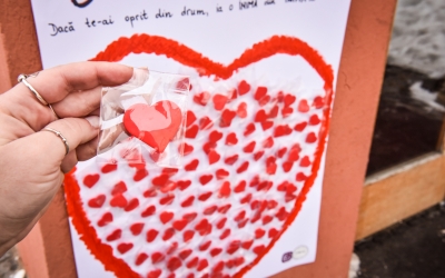 Inimioare gratis pentru sibieni, de Valentine's Day. Silvia Brus: Sibiul m-a ajutat foarte mult și am vrut să întorc bucuria
