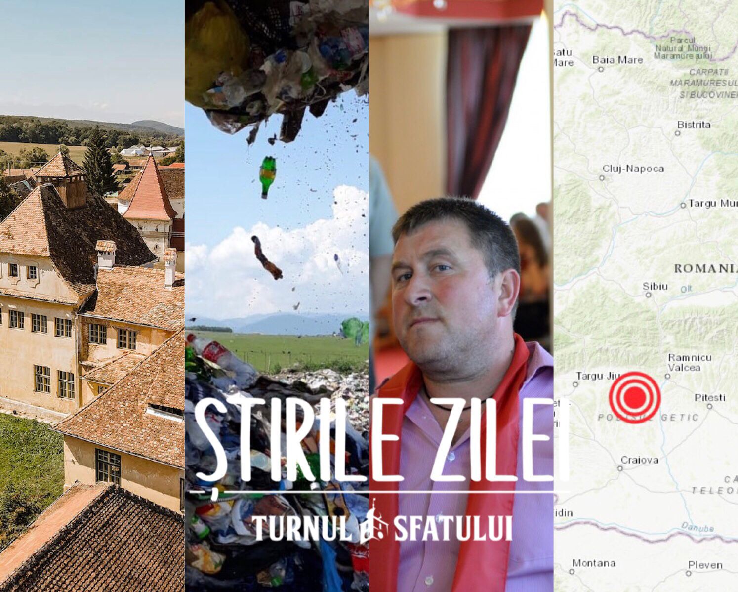 Știrile zilei - 14 februarie. Un nou cutremur s-a resimțit la Sibiu * Fosta școală din Bruiu, scoasă la vânzare pentru 320 de mii de euro * Primarul din Brădeni, înregistrat înjurând aprig 