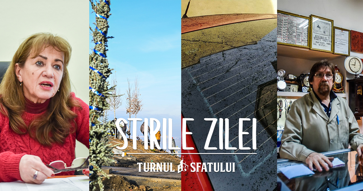Știrile zilei - 15 februarie. Interviu despre soluții la problemele care afectează elevii sibieni * Dosar penal pentru poluarea din centru * Noul parc se va numi Belvedere