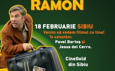 Actorul Pavel Bartoș ajunge mâine la Sibiu, la CineGold. „Vom fi acolo să ne întâlnim cu Ramon”