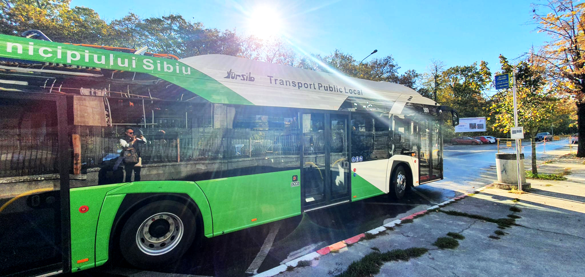 Sisteme inteligente de transport urban în Sibiu: Autobuzele vor avea ”undă verde” în intersecții
