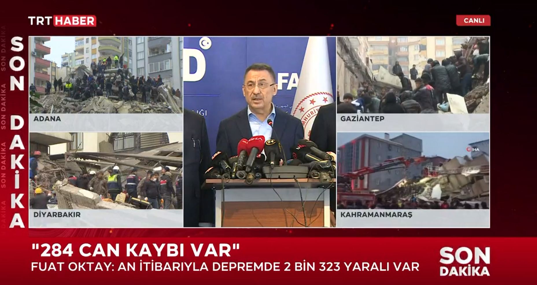 Sute de morţi şi răniţi în Turcia şi Siria în urma unei serii de seisme.  10 cetăţeni români au cerut sprijin pentru repatriere