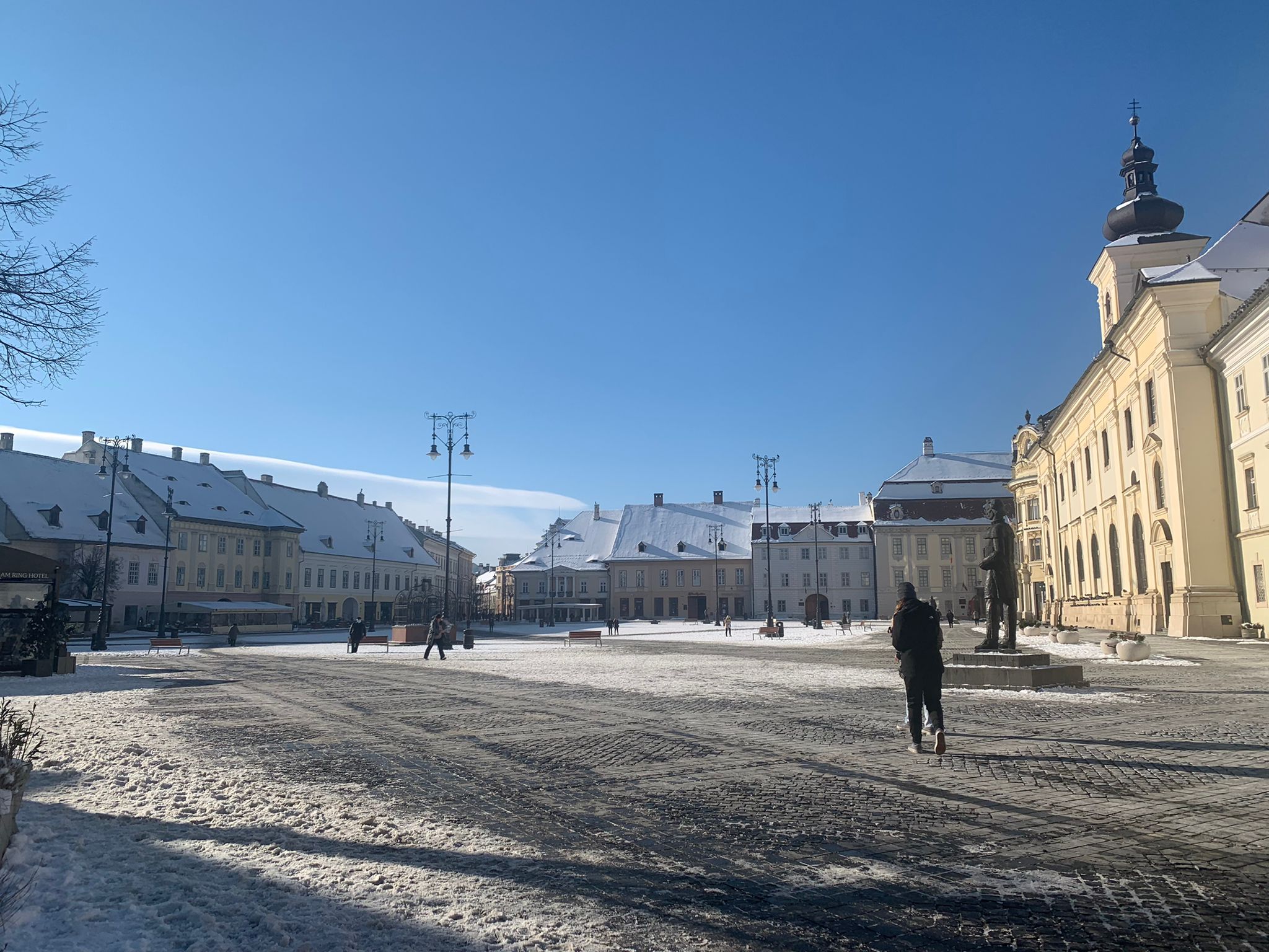 Trei zile de ger: Cod galben de vreme deosebit de rece în tot județul Sibiu
