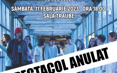 Spectacol de teatru anulat la Mediaș