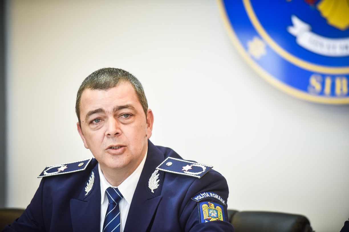 Tiberiu Ivancea, șeful IPJ Sibiu: Nu am de gând să mă pensionez
