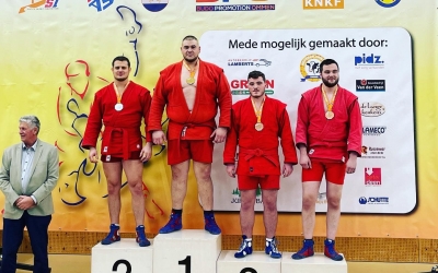 Natea, campion în Olanda la European Open Sambo, deși a fost „învins” de un copil: „Era visul lui să bată cel mai mare om”