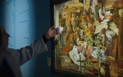 VIDEO Muzeul Național Brukenthal este prezent la cel mai important eveniment dedicat artei din România. 11 opere semnate de pictorul Ion Theodorescu-Sion, prezentate la București