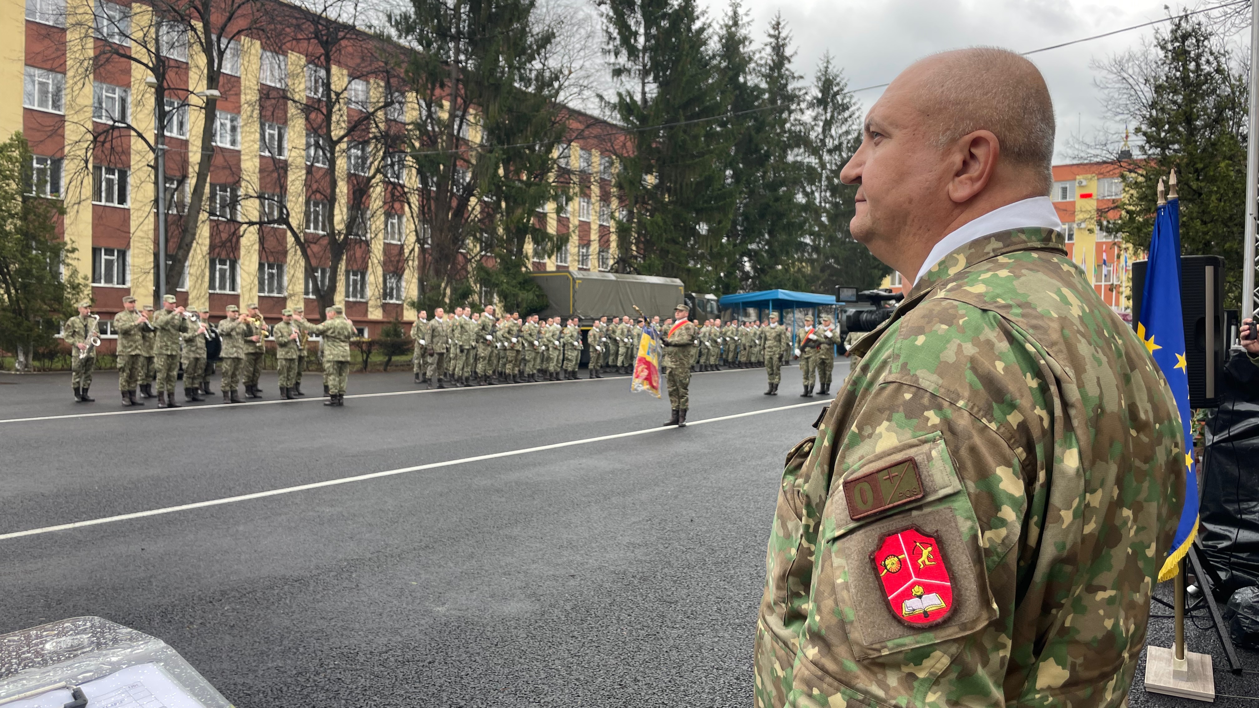 Drapel lupta comandament Nato