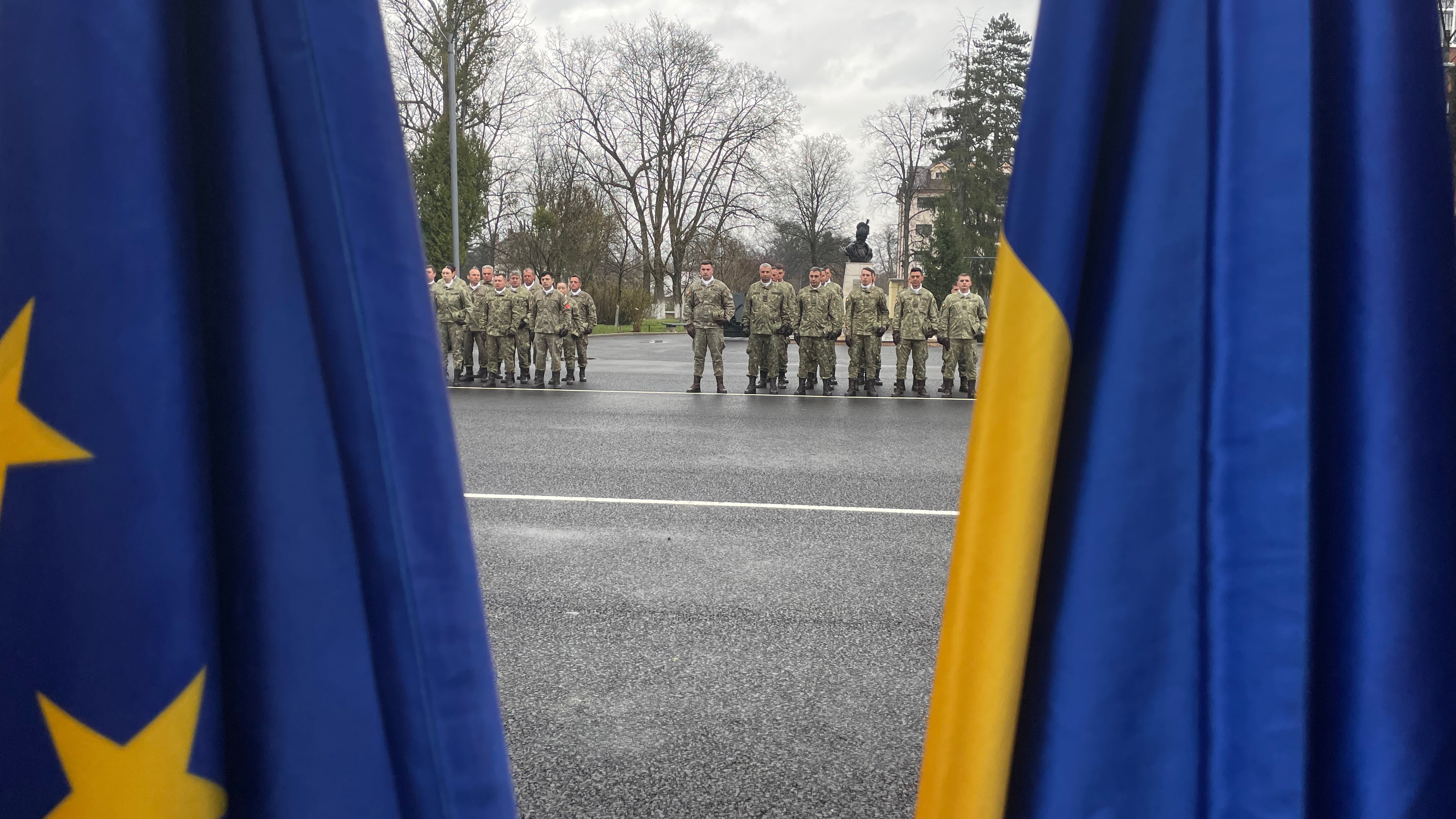 Drapel lupta comandament Nato