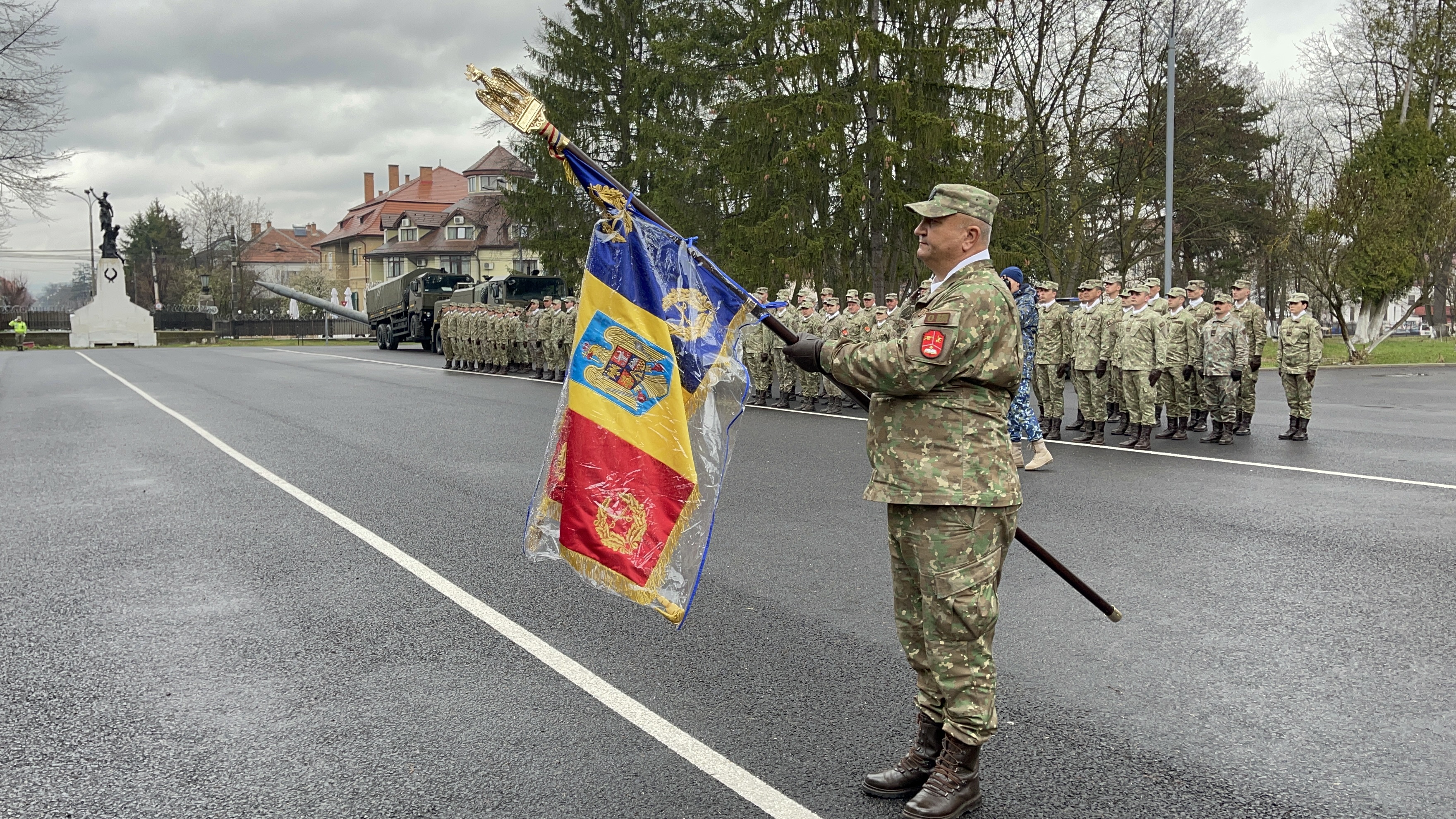 Drapel lupta comandament Nato