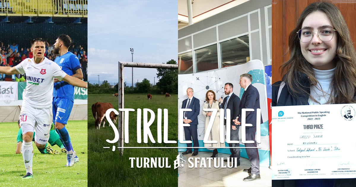 Știrile zilei - 6 martie. Topul marilor datornici ai Sibiului * CFR închiriază terenul de fotbal din Broscărie * Zbor Sibiu-București de cinci ori pe săptămână