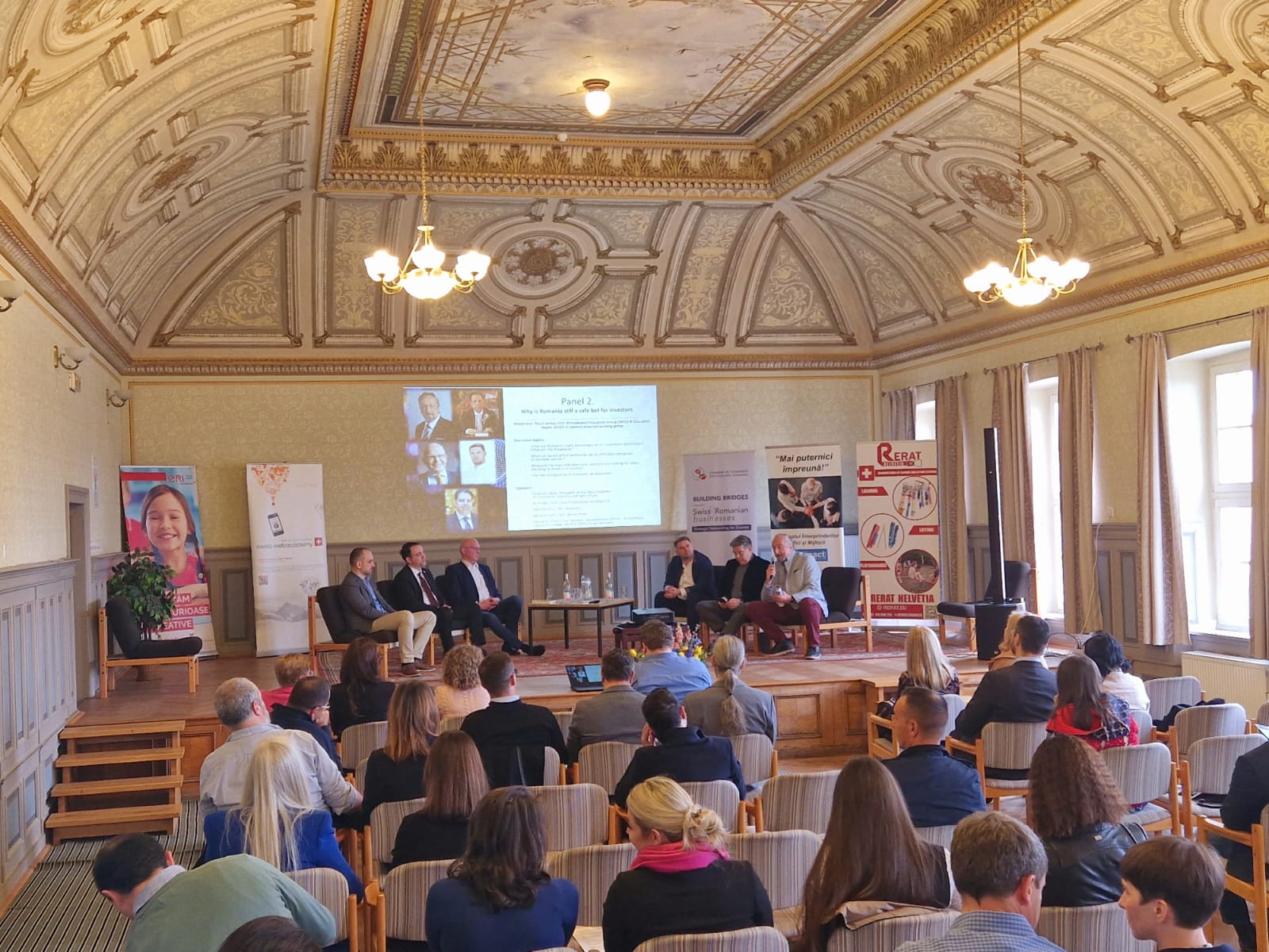 Investitorii elvețieni s-au întâlnit la Sibiu: Avem urgent nevoie să readucem producția în Europa, iar România trebuie să joace un rol strategic