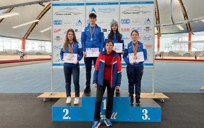 Patinatorii sibieni au dominat ultimele 3 competiții la care au participat. S-au întors cu zeci de medalii