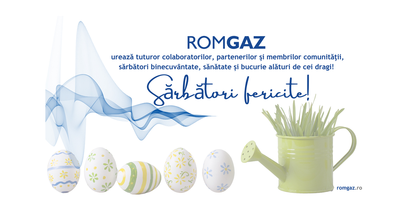 Mesajul de Paști din partea ROMGAZ