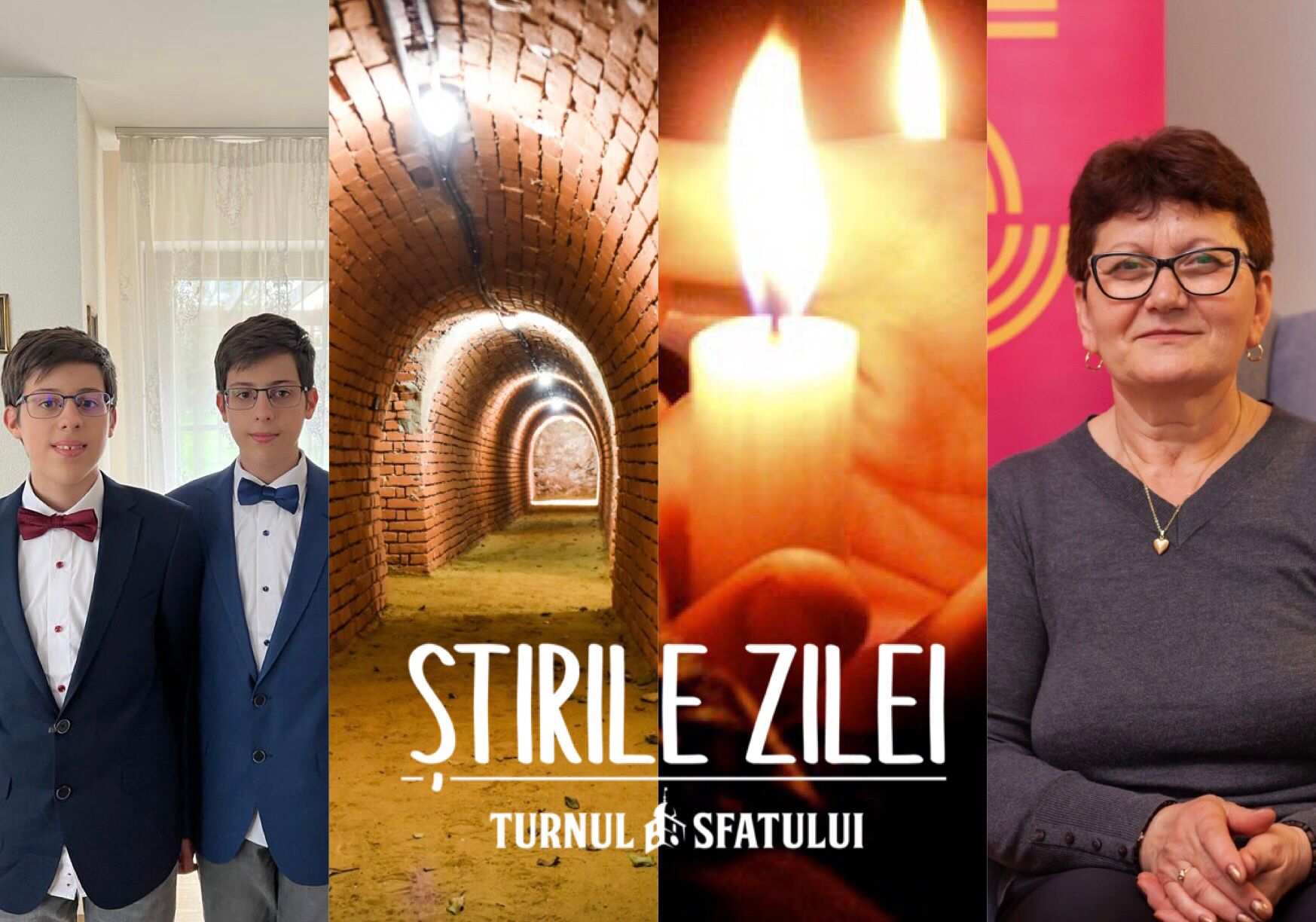 Știrile zilei - 15 aplilie. M-am plimbat prin „catacombele” Sibiului * Tanti Tina își dedică viața bolnavilor de cancer * Paul s-a calificat la Balcaniada de Geografie * În seara aceasta ajunge Sfânta Lumină