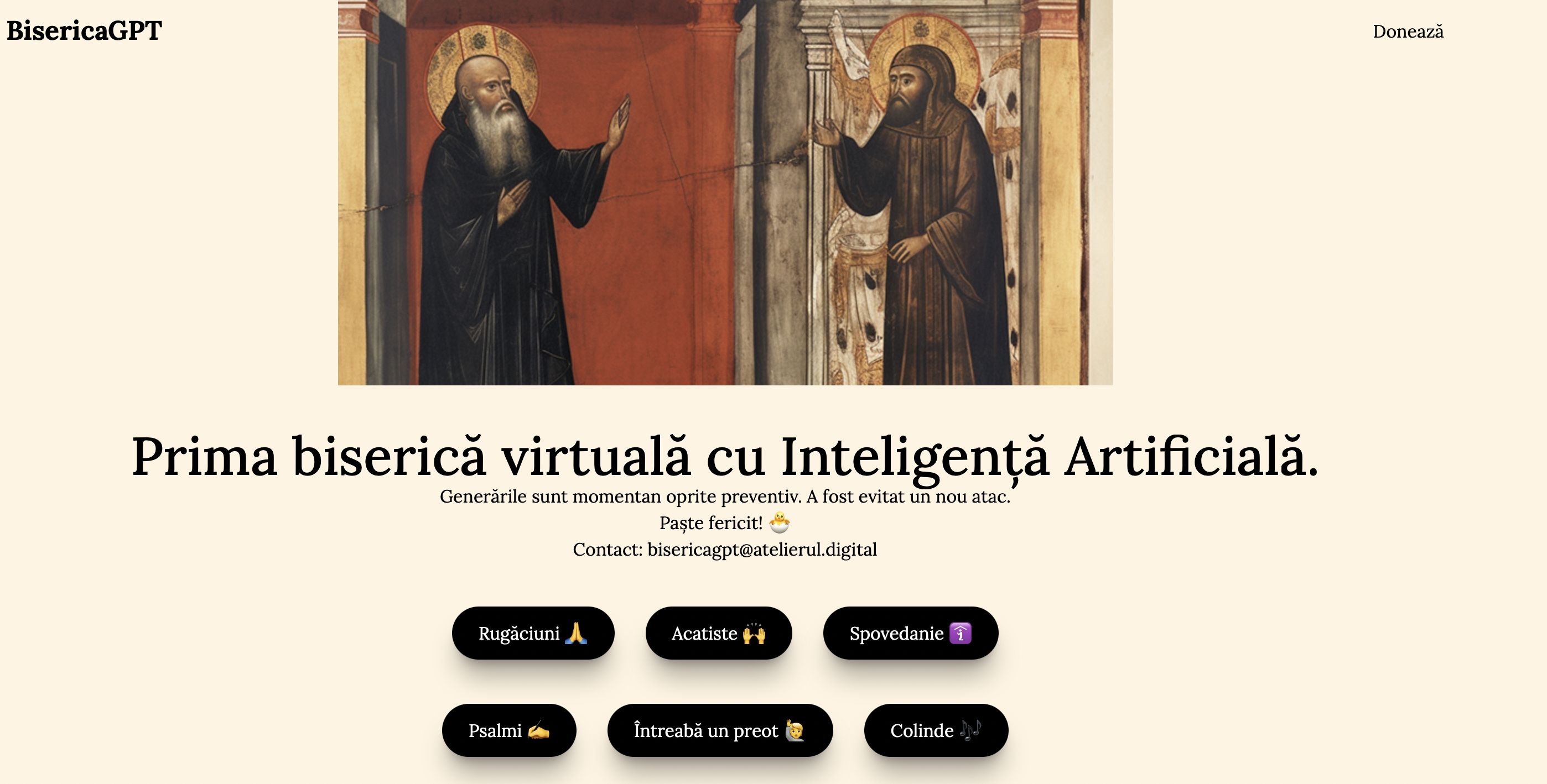M-am spovedit în prima biserică virtuală cu IA. Dar nu sunt sigur că mi-a iertat păcatele