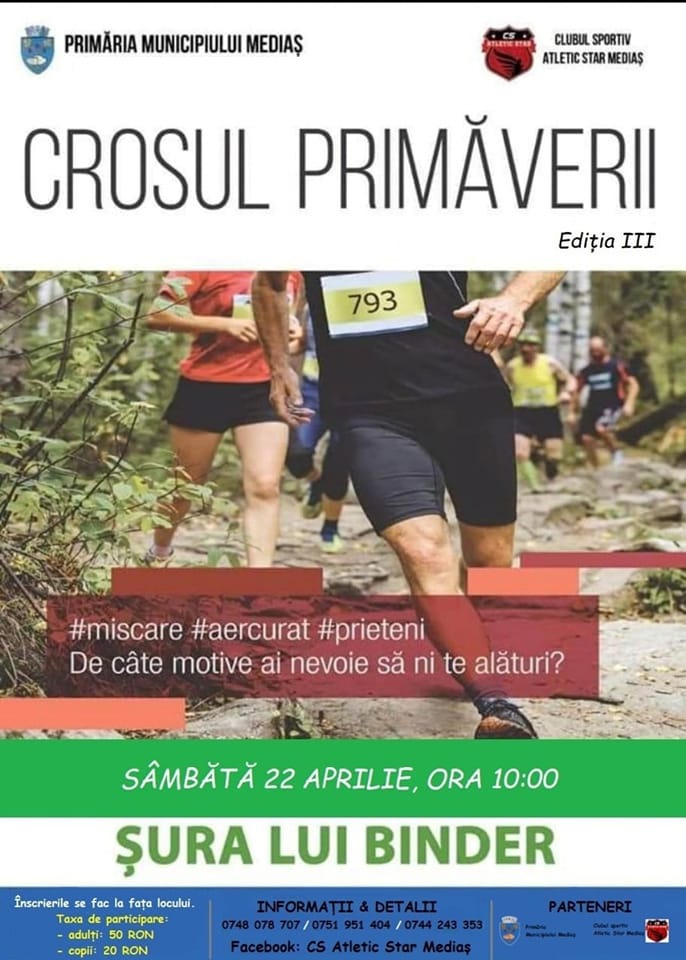 Crosul Primăverii revine la Mediaș