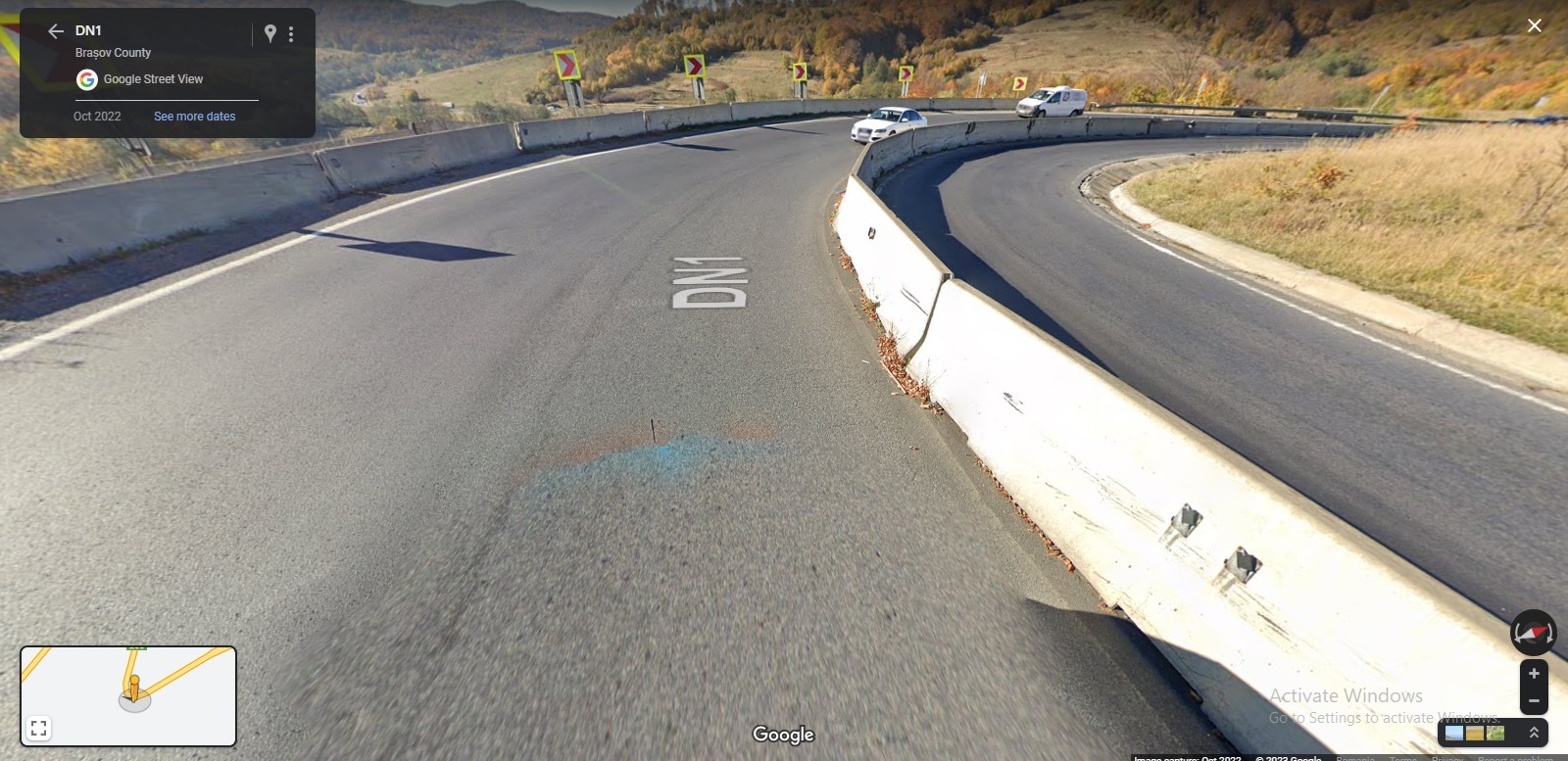 CNAIR vrea să facă viaduct pe DN 1 Sibiu – Brașov, la Perșani. Două curbe strânse ar urma să fie corectate printr-un pod