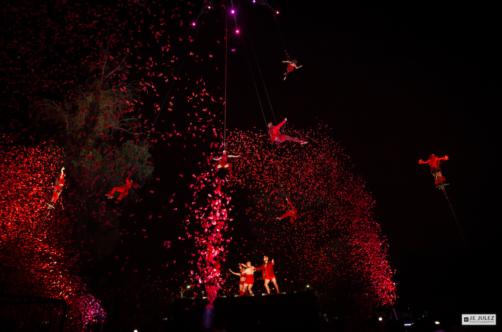 Program FITS 2023: „cod roșu de acrobații” în Piața Mare, în prima zi de festival. Atracțiile acestei ediții