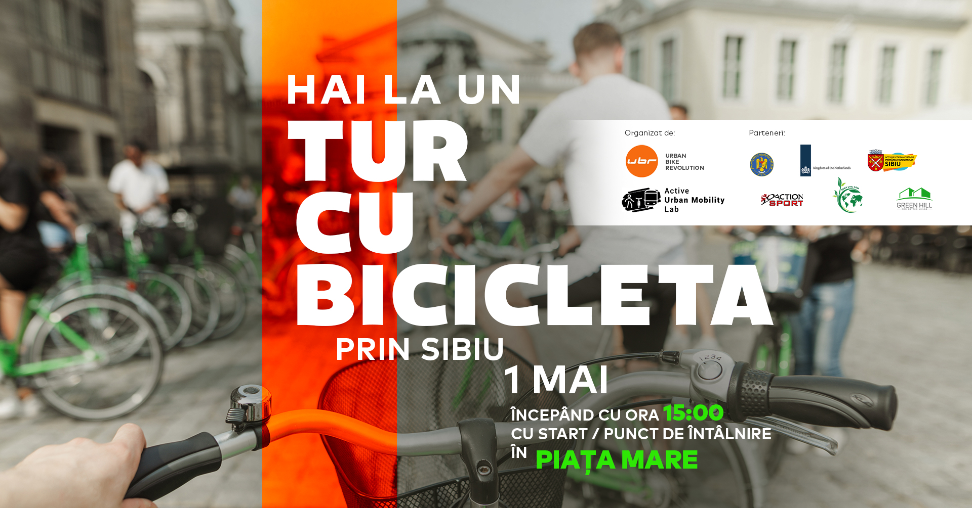 Urban Bike Revolution deschide sezonul velo cu un tur cu bicicletele prin oraș. „Demonstrăm că bicicleta este, poate, soluția cea mai convenabilă”