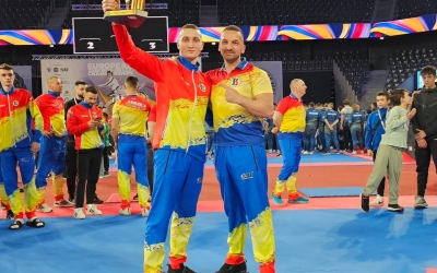 Sibianul David Mario este cel mai bun Junior al Europei la Taekwon-do ITF. România este Campioană Europeană