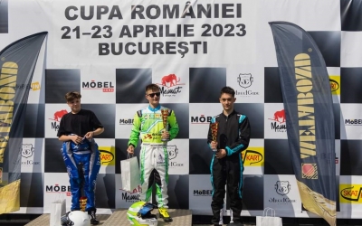 Kartistul Mircea Marco Pătru aduce pentru al doilea an consecutiv Cupa României la Sibiu: „Îmi doresc să devin Campion Național”