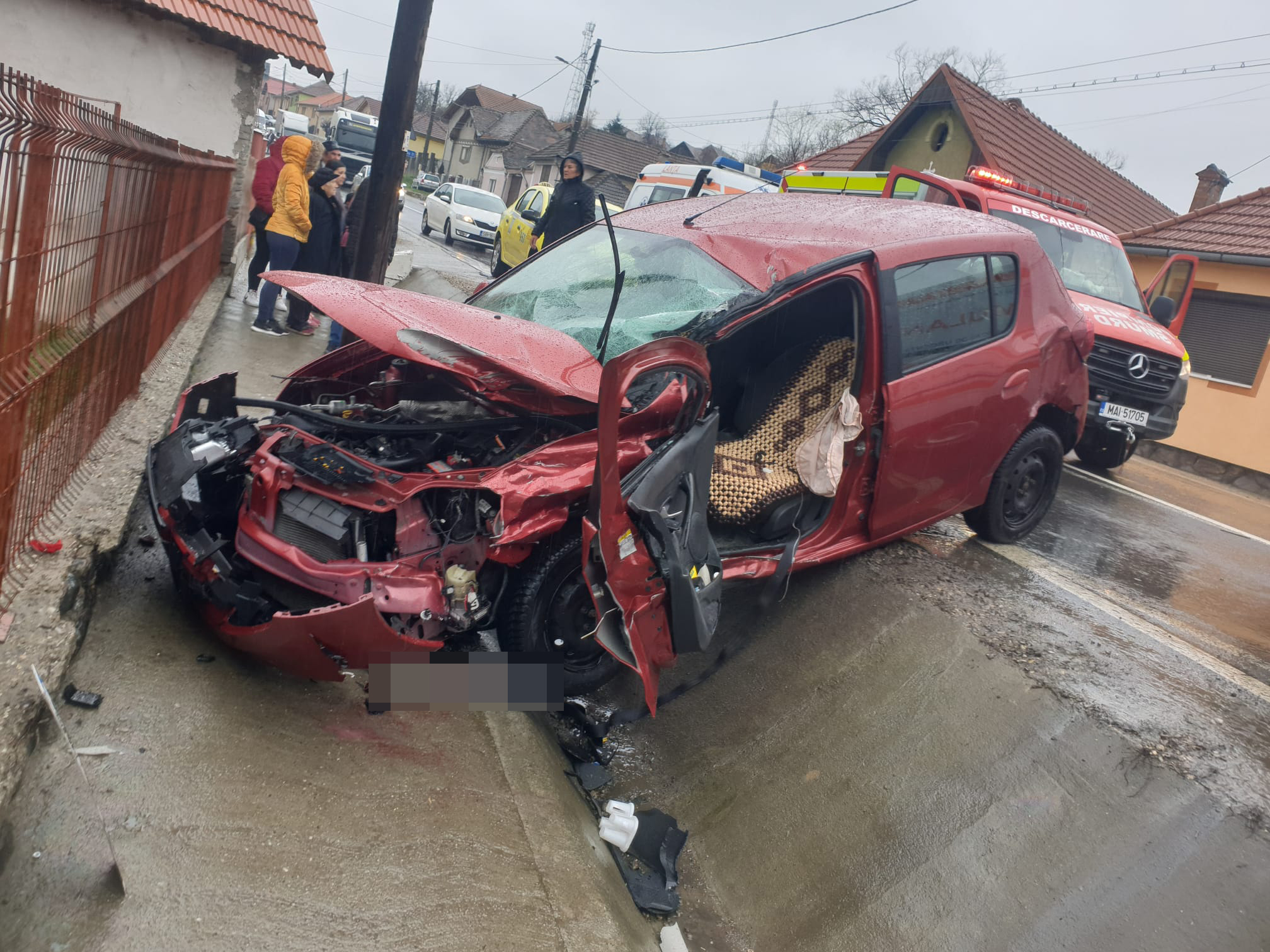 Bărbatul de 77 de ani rănit grav în accidentul de la Șeica Mare a murit la spital