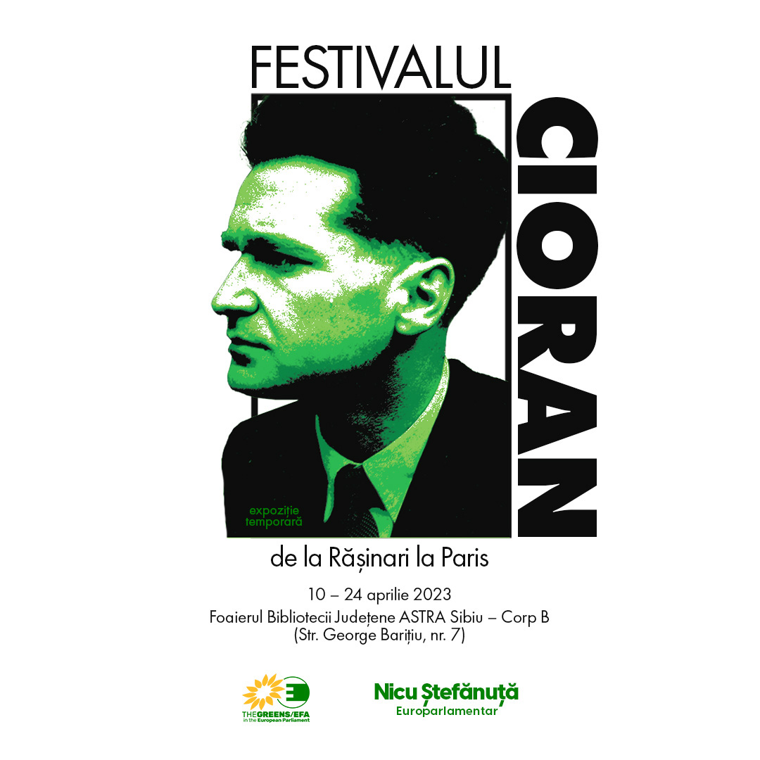 Nicu Ștefănuță organizează, la Sibiu, Festivalul Cioran: de la Rășinari la Paris