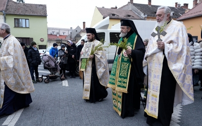 Procesiune de Florii la Catedrala mitropolitană din Sibiu