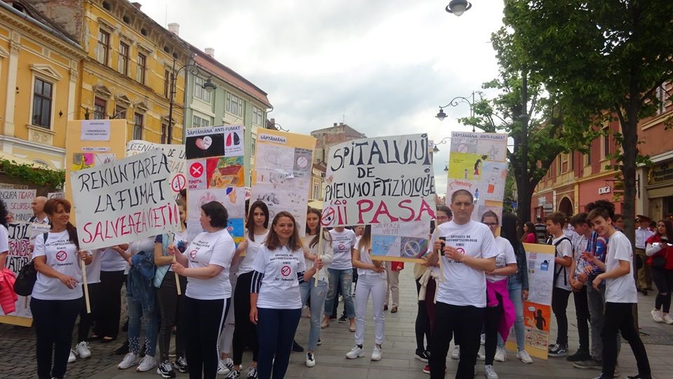 Fumatul ucide peste 40.000 de persoane în România. Sibienii, invitați să se alăture celui mai mare marș pentru sănătate