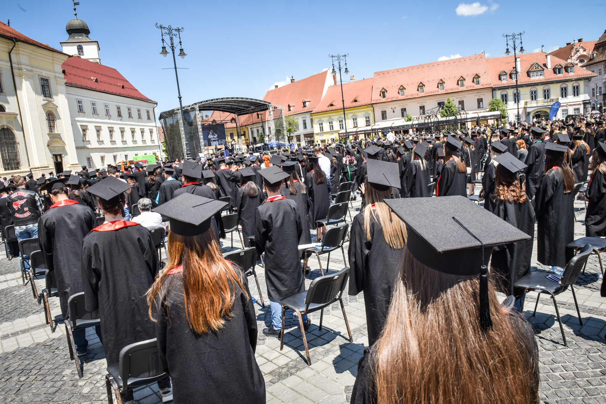 Câteva sute de studenți sunt așteptați mâine în Piața Mare. Festivitatea „Gaudeamus” revine în centrul Sibiului cu o premieră