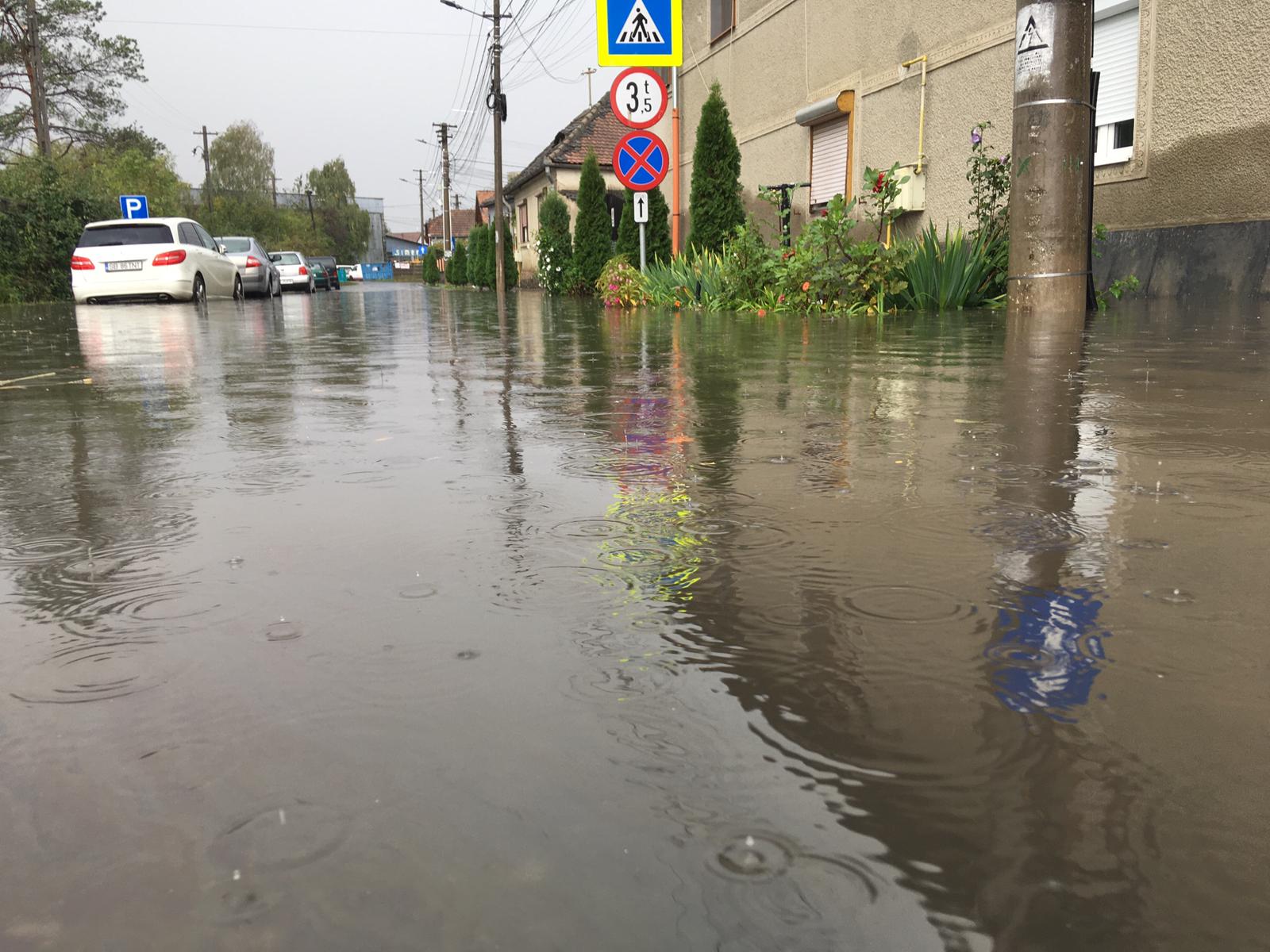 Cod galben de inundații în județul Sibiu: Cibinul s-ar putea revărsa din cauza unor viituri rapide