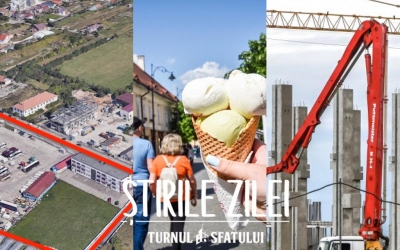 Știrile zilei – 23 mai. Aproape 60 de lei, o înghețată în centrul Sibiului, PUZ pentru o nouă zonă de locuințe, cea mai mare firmă de construcții sibiană a sărbătorit 33 de ani