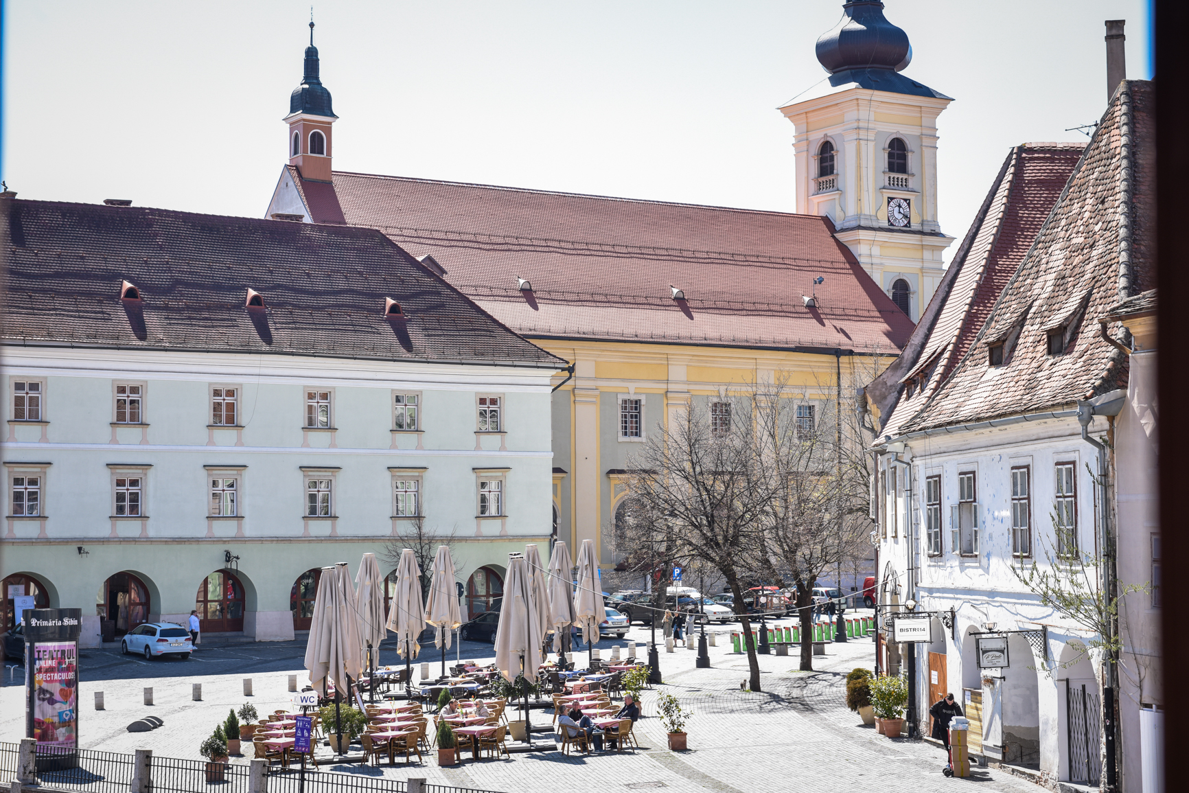25 de grade, astăzi, în municipiul Sibiu. Posibile ploi în județ