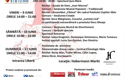 Festivalul Internaţional „HERMANNSTADTFEST”, ediţia a XI-a, are loc între 8-11 iunie la Sibiu